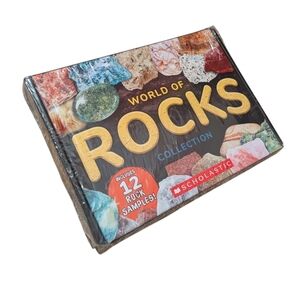 Scholastic • World Of Rocks • Coolest Rocks Collection Box & 48 Page Book